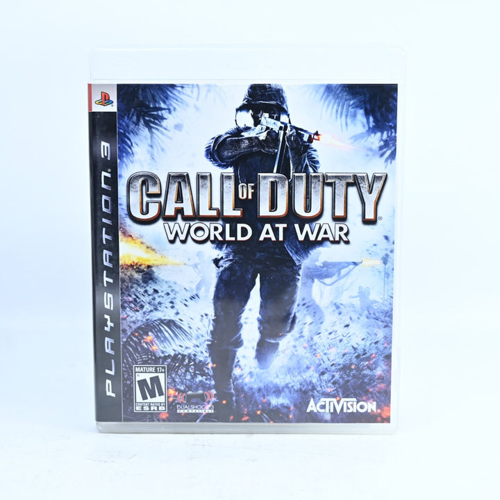 Call of Duty: World at War - Sony Playstation 3 / PS3 Game + Manual - FREE POST!