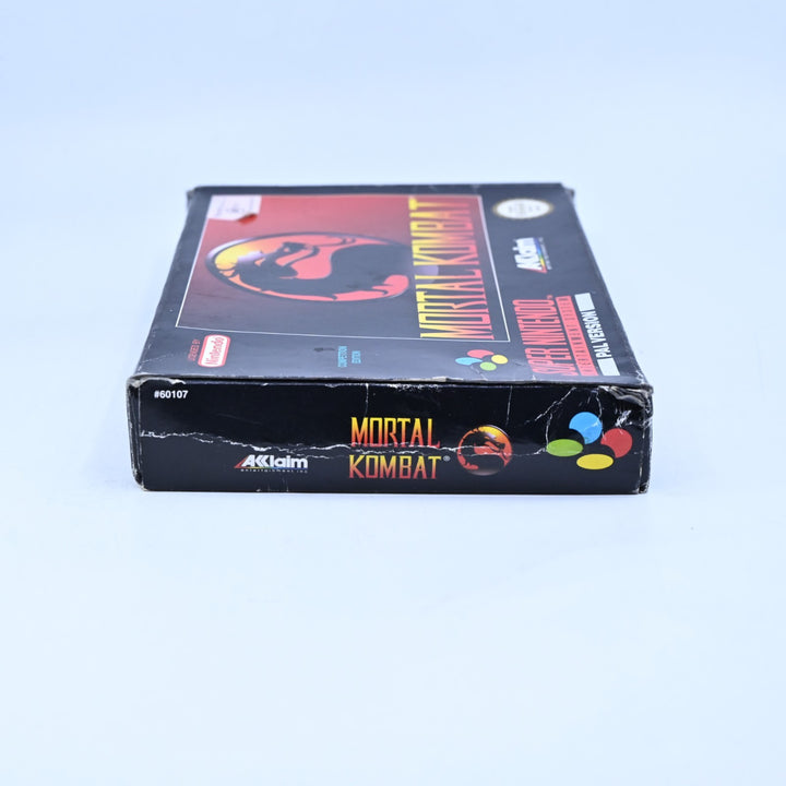 Mortal Kombat - Super Nintendo / SNES Boxed Game - PAL - FREE POST!