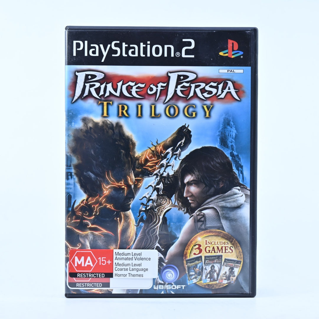 Prince Of Persia: Trilogy - Sony Playstation 2 / PS2 Game + 3 Manuals - PAL