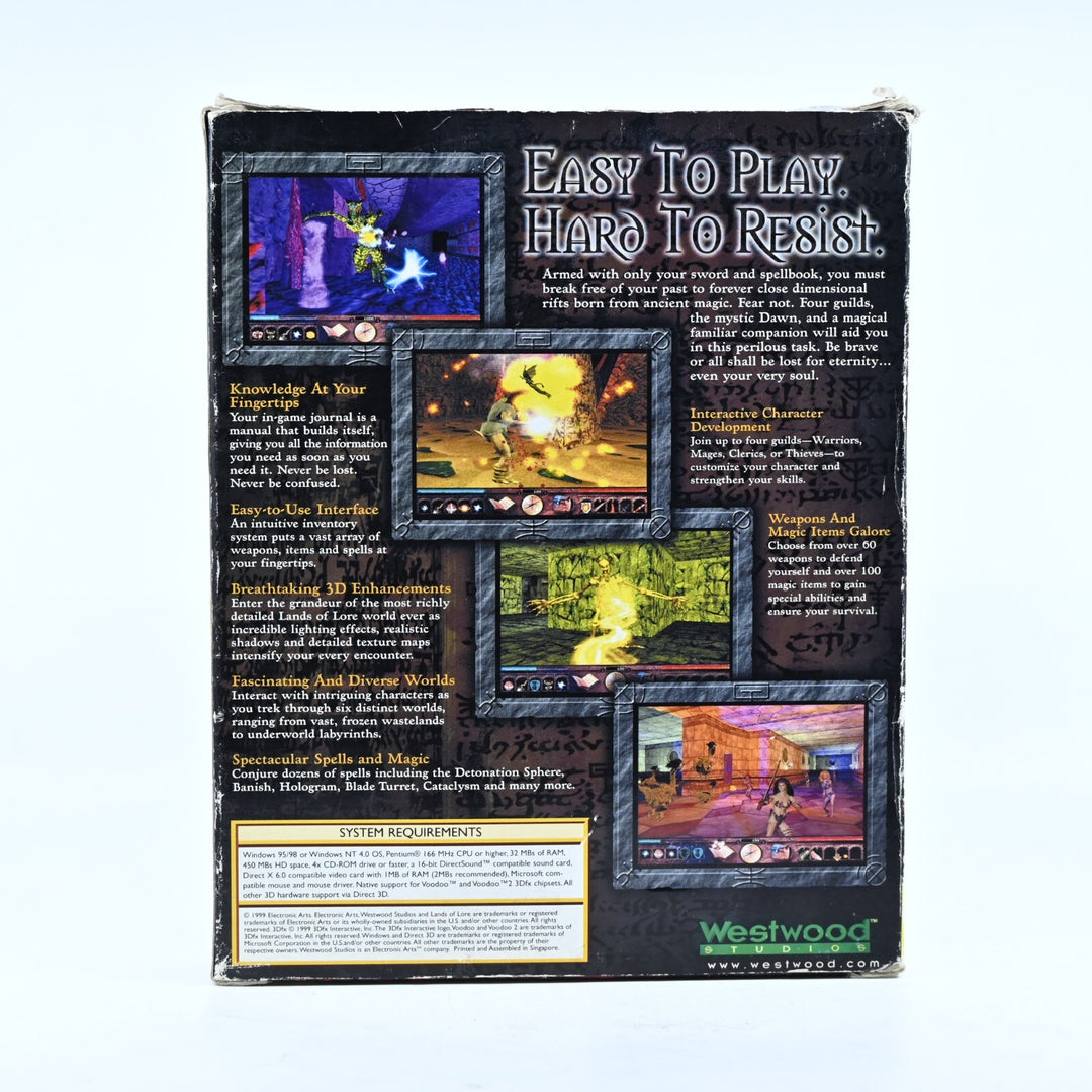 Lands of Lore III 3  - Game + Manual - PC Game / Other Game - MAKE OFFERS!