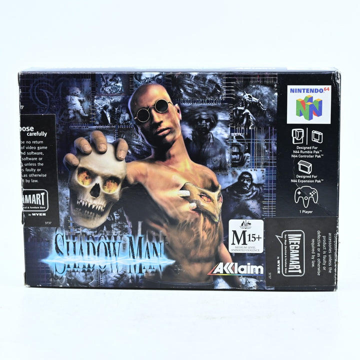 Shadow Man - N64 / Nintendo 64 Boxed Game - PAL - FREE POST!