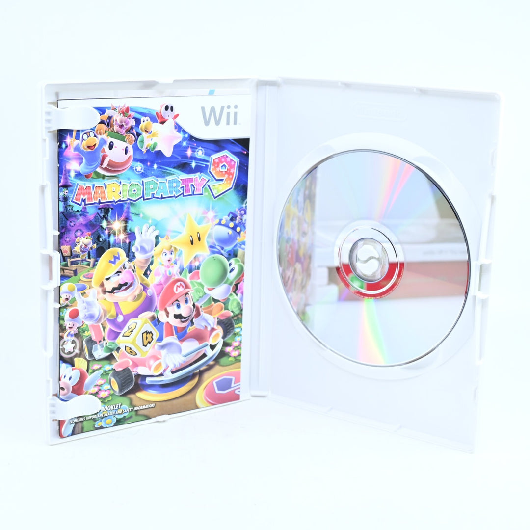 Mario Party 9 - Nintendo Wii Game + Manual - PAL - MINT DISC!