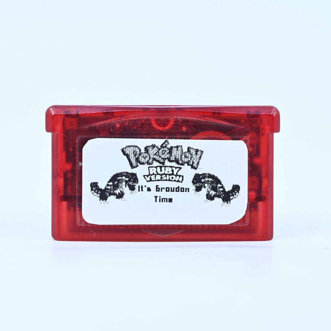Pokemon Ruby Version - GBA Game - AUS PAL - NEW SAVE BATTERY!