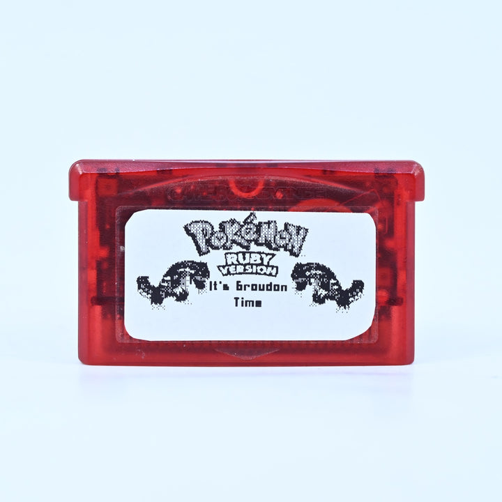 Pokemon Ruby Version - GBA Game - AUS PAL - NEW SAVE BATTERY!