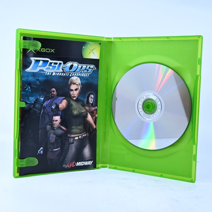 Psi-Ops: The Mindgate Conspiracy - Original Xbox Game + Manual - PAL