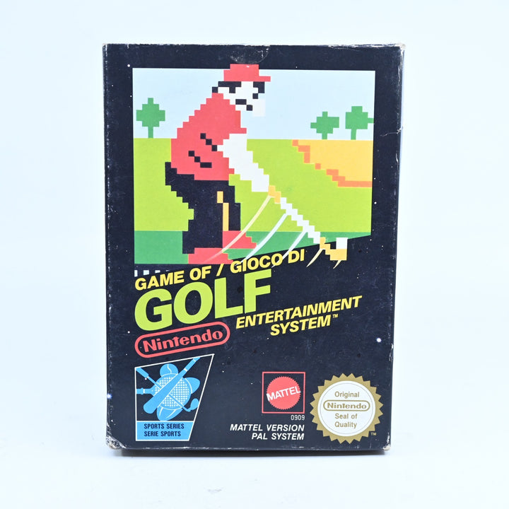 Golf - Nintendo Entertainment System / NES Boxed Game - PAL - FREE POST!