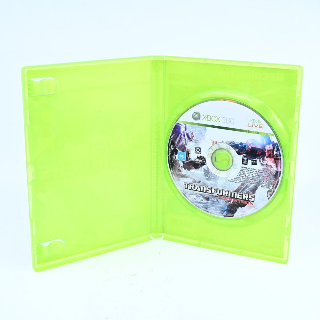 Transformers: War For Cybertron - Xbox 360 Game - No Manual - PAL - MINT DISC!