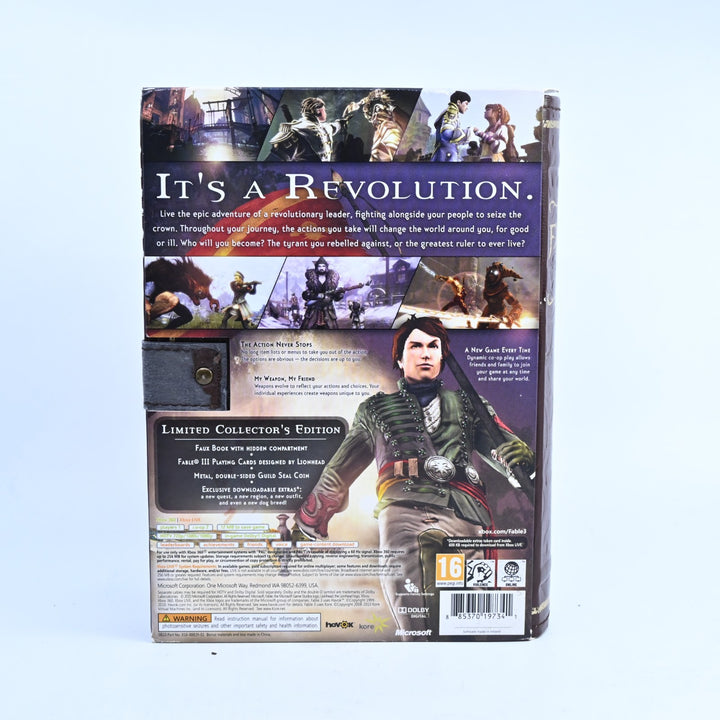 Fable III 3 - Limited Collector's Edition - Xbox 360 Game + Manual - PAL