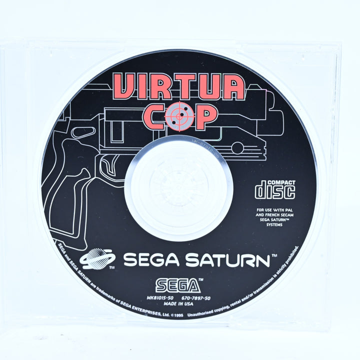 Virtua Cop - Sega Saturn Game - Disc Only - PAL - MINT DISC!