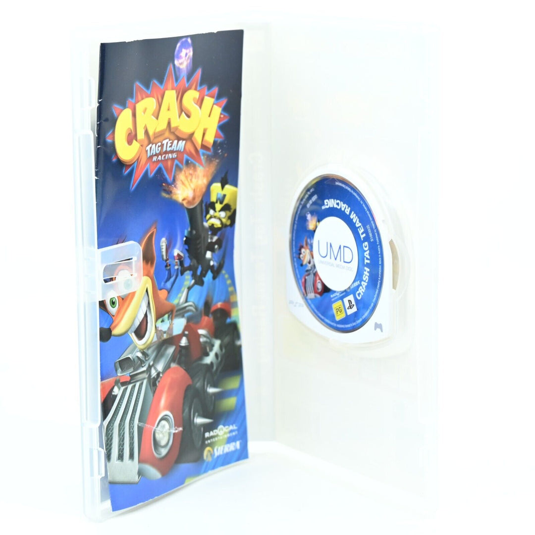 Crash Tag Team Racing - Sony PSP Game + Manual - FREE POST!