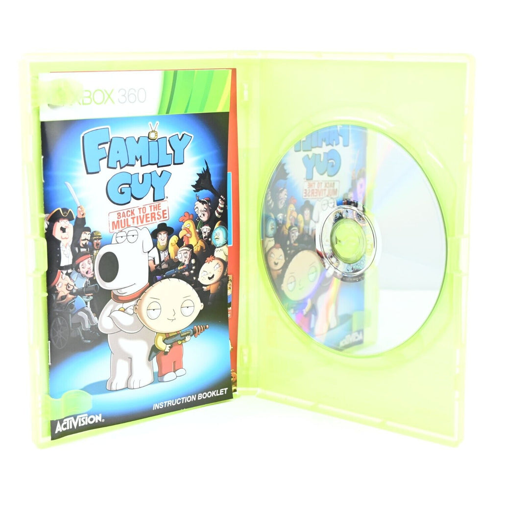 Family Guy: Back To The Multiverse - Xbox 360 Game + Manual - PAL - MINT DISC!