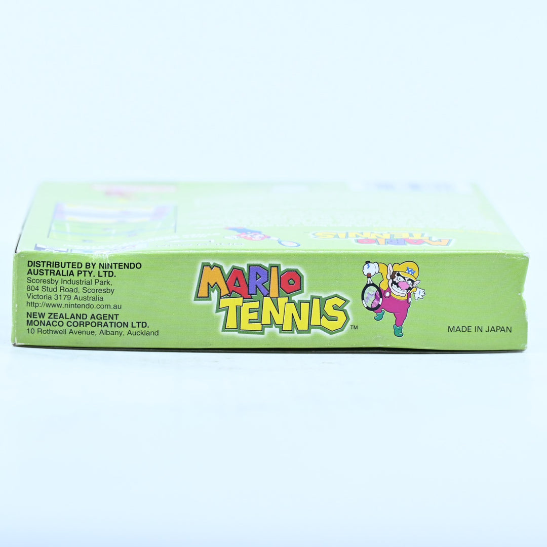 Mario Tennis - Nintendo Gameboy Color Boxed Game - PAL - FREE POST!