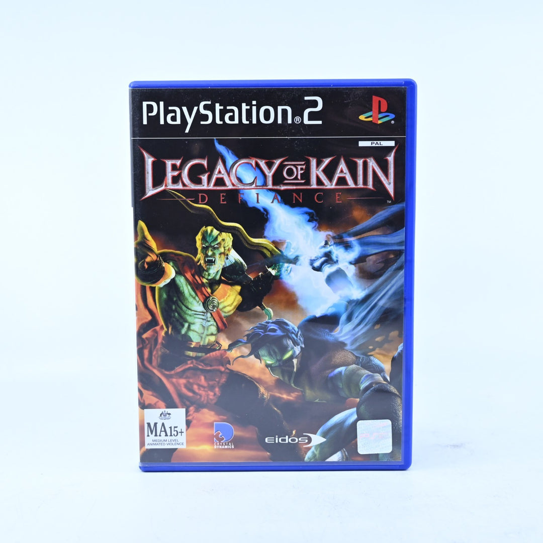 Legacy of Kain - Defiance - Sony Playstation 2 / PS2 Game + Manual - PAL