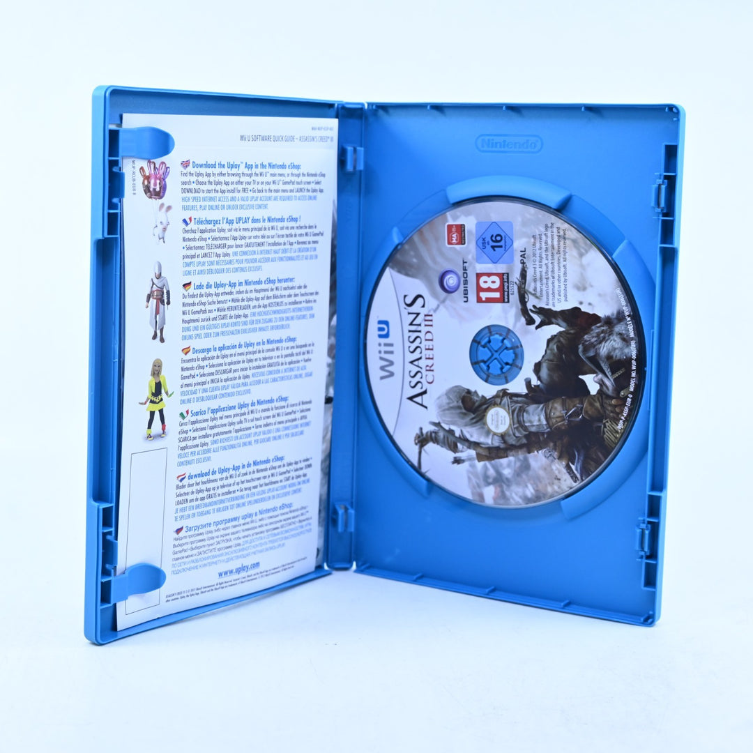 Assassin's Creed III - Nintendo Wii U Game - PAL - FREE POST!