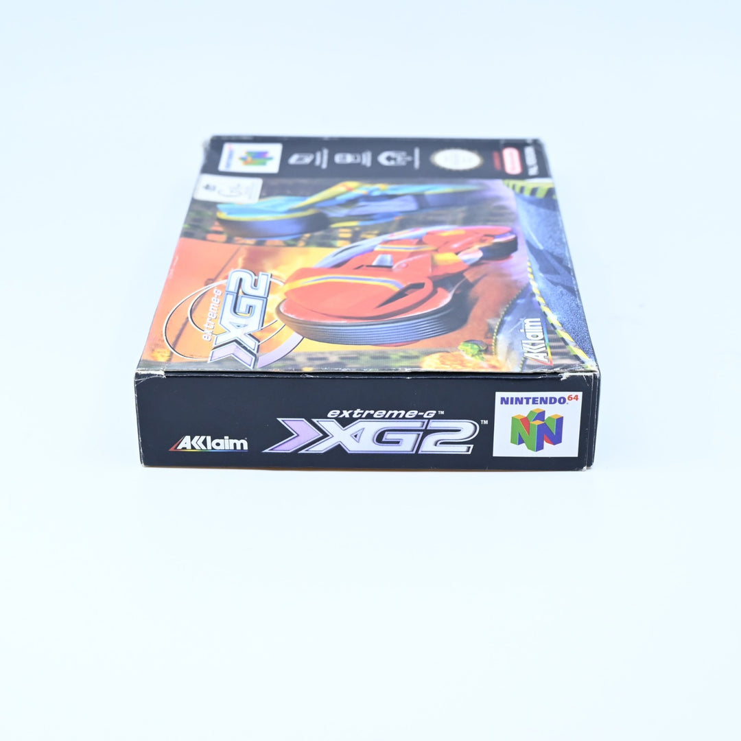 Extreme-G 2 - XG2 - N64 / Nintendo 64 Boxed Game - Ex-Rental - PAL - FREE POST!