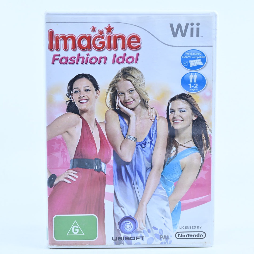 Imagine Fashion Idol - Nintendo Wii Game + Manual - PAL - MINT DISC!