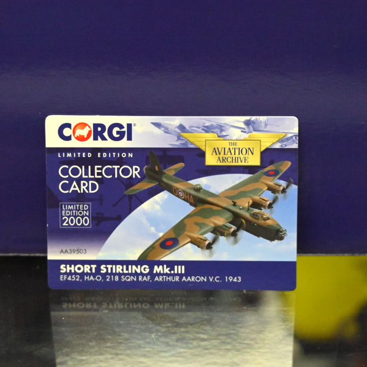 Corgi Aviation 1:72 Short Stirling Mk.III EF452, HA-O 218SQN RAF AA39503 - Plane