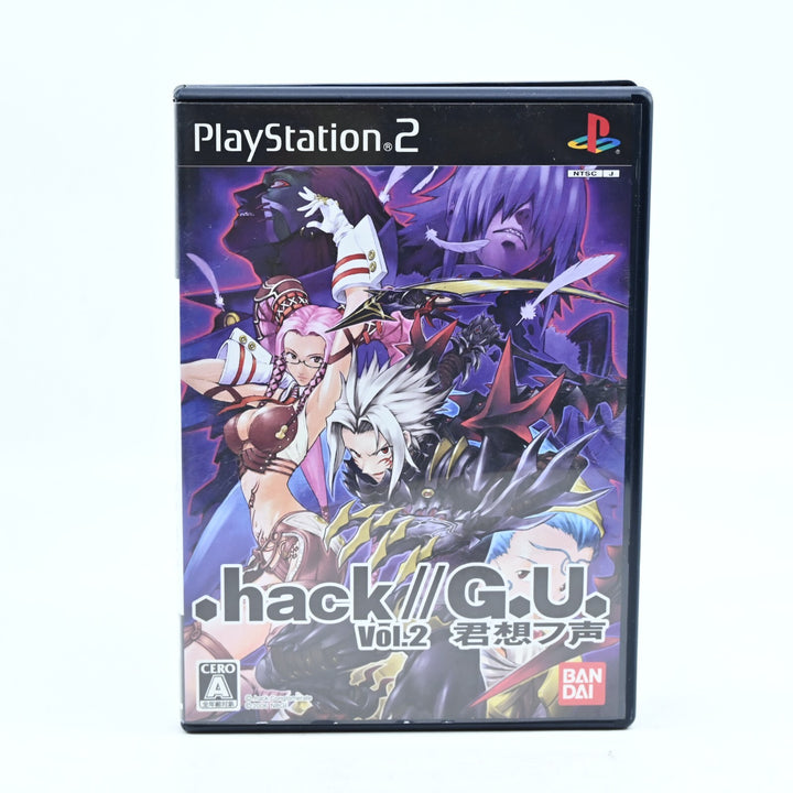 Dot .hack//G.U Vol. 2 - Sony Playstation 2 /PS2 Game + Manual - NTSC-J