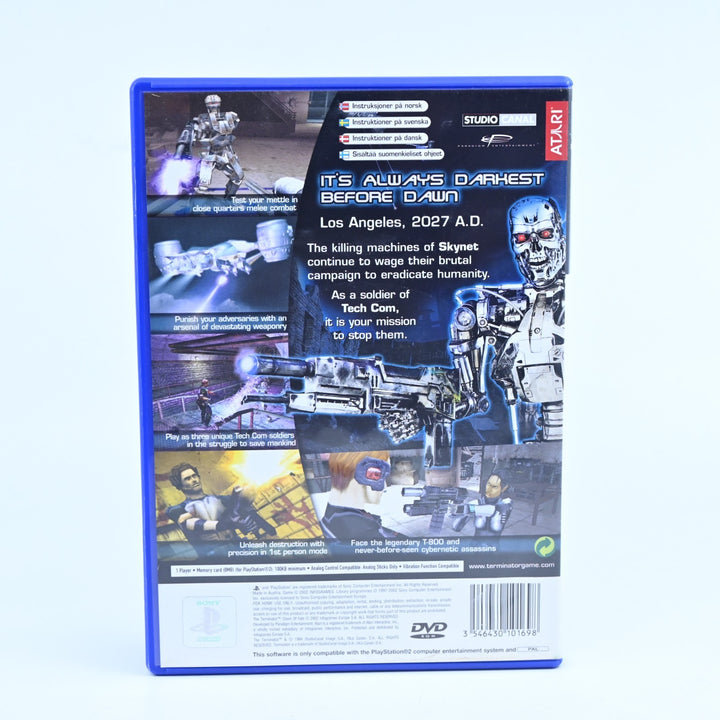 The Terminator: Dawn of Fate - PS2 Game + Manual - PAL - NEAR MINT DISC!