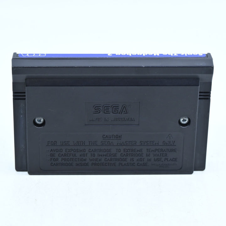 Sonic The Hedgehog 2 - Sega Master System Game - PAL - FREE POST!