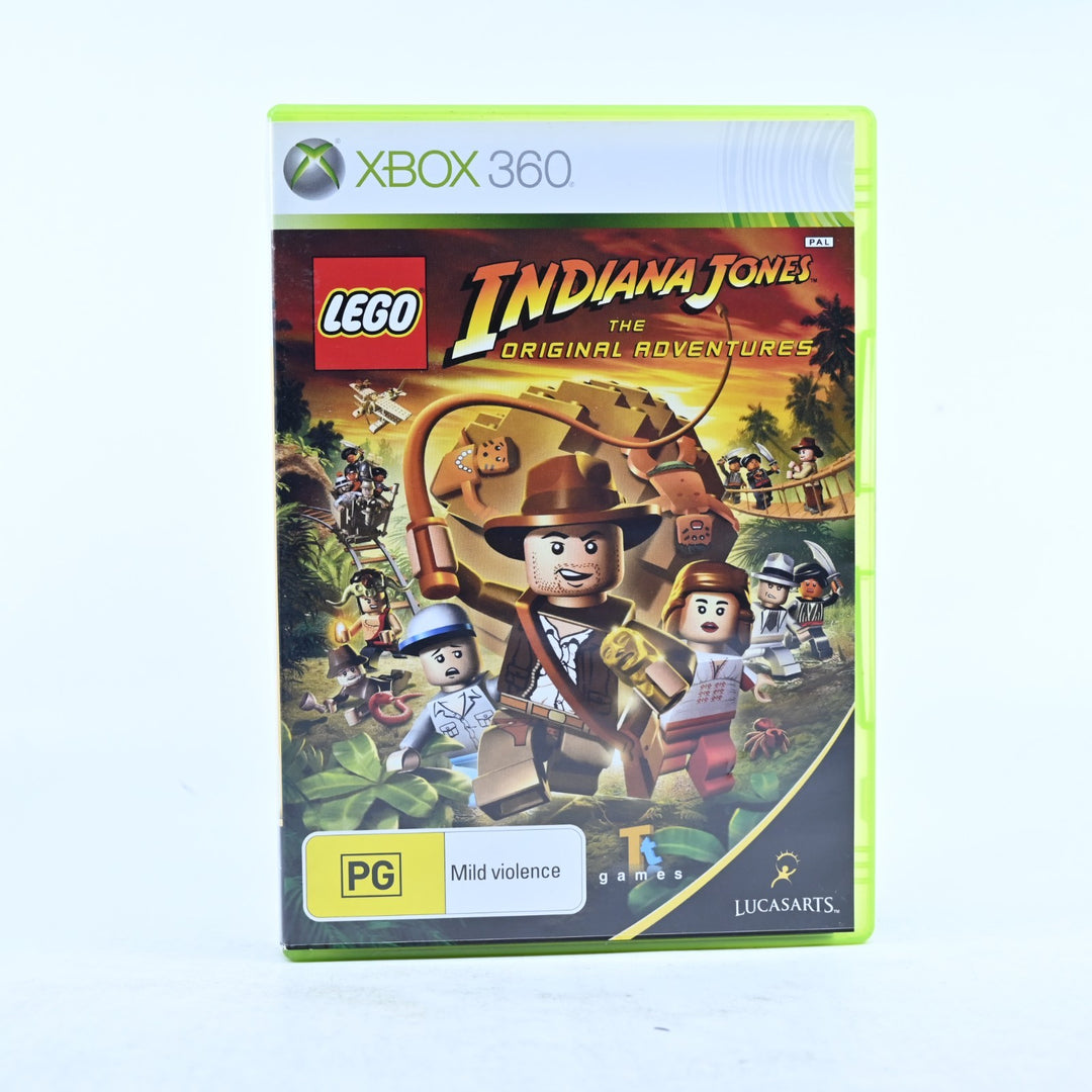 LEGO Indiana Jones: The Original Adventures - Xbox 360 Game + Manual - PAL
