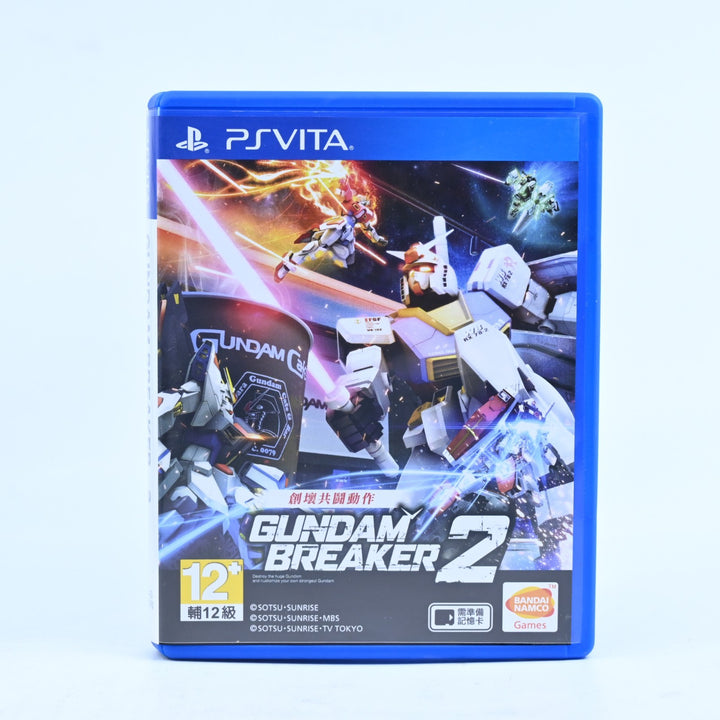Gundam Breaker 2 - Sony PS Vita Game - Region Free - FREE POST!
