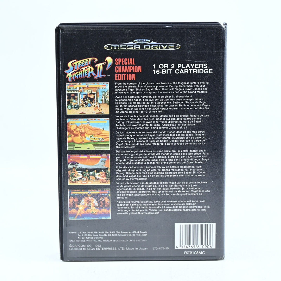 Street Fighter II 2 - Champion Edition - Sega Mega Drive Game - No Manual