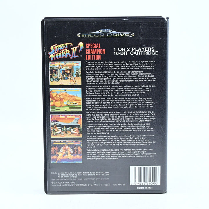 Street Fighter II 2 - Champion Edition - Sega Mega Drive Game - No Manual