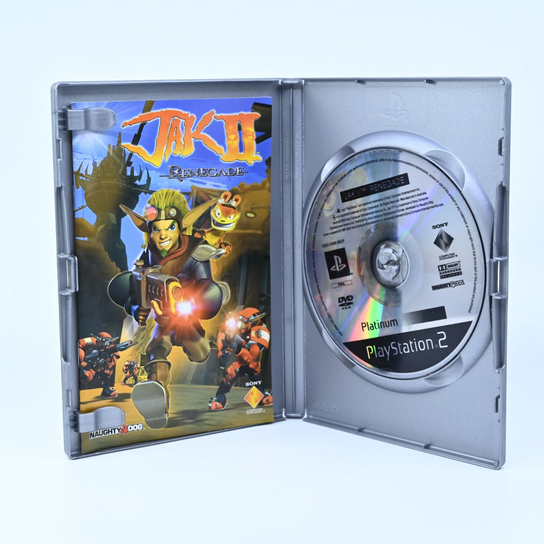 Jak II 2: Renegade - Sony Playstation 2 / PS2 Game + Manual - PAL - MINT DISC
