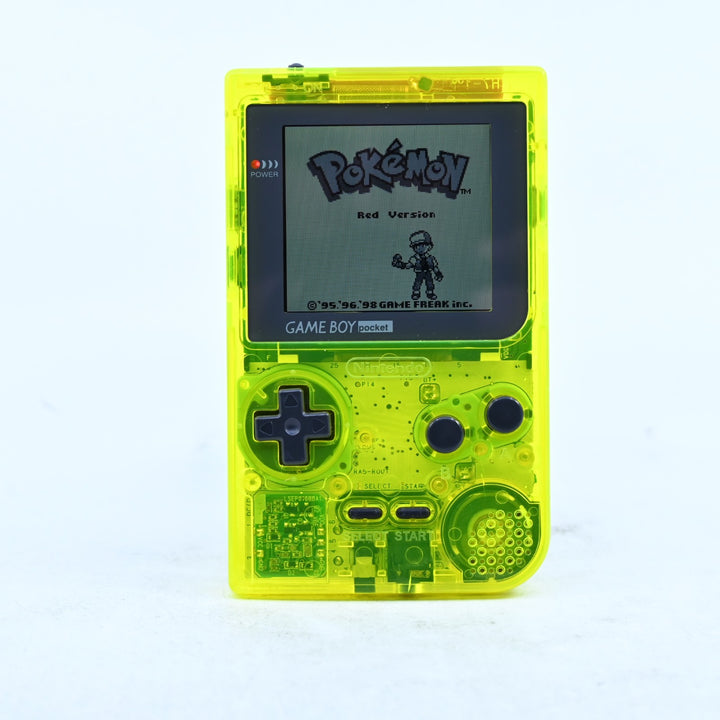 Clear Yellow - IPS - Nintendo Gameboy Pocket Console - MGB-001 - FREE POST!