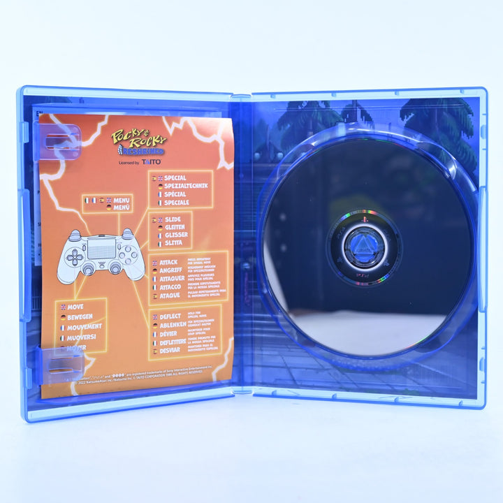 Pocky & Rocky Reshrined - Sony Playstation 4 / PS4 Game - MINT DISC!
