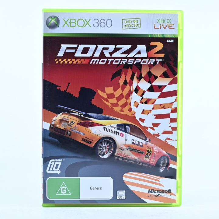 Forza Motorsport 2 - Xbox 360 Game + Manual - PAL - MINT DISC!