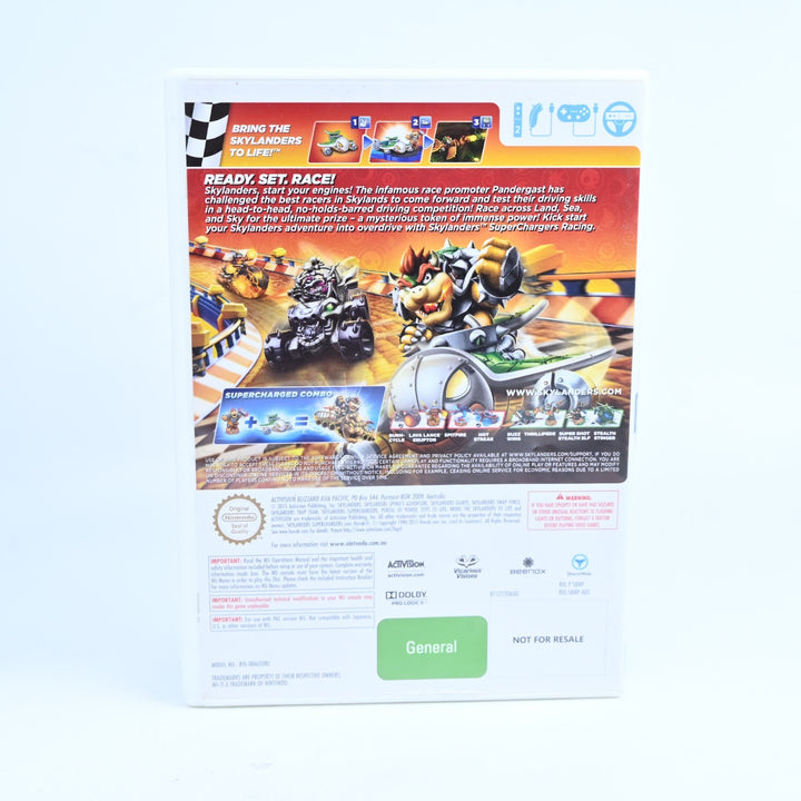 Skylanders Superchargers Racing - Nintendo Wii Game - No Manual - PAL
