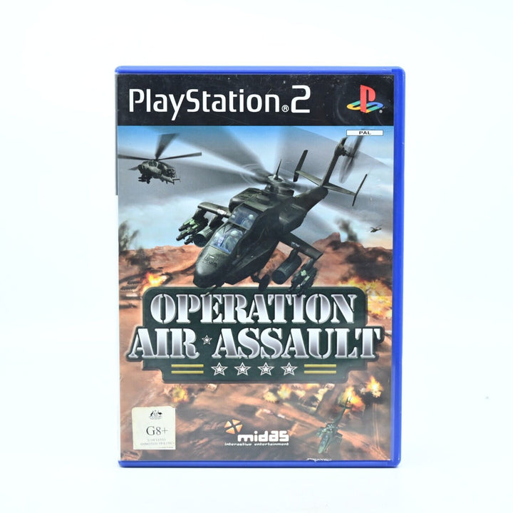 Operation Air Assault - Sony Playstation 2 / PS2 Game + Manual - PAL