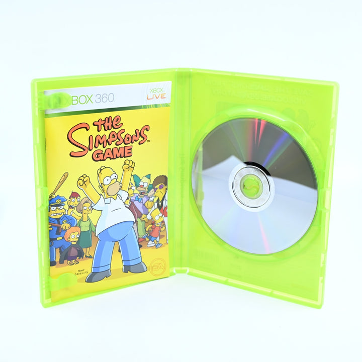 The Simpsons Game - Xbox 360 Game + Manual - PAL