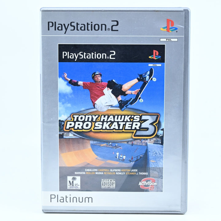 Tony Hawk's Pro Skater 3 - Sony Playstation 2 / PS2 Game + Manual - PAL