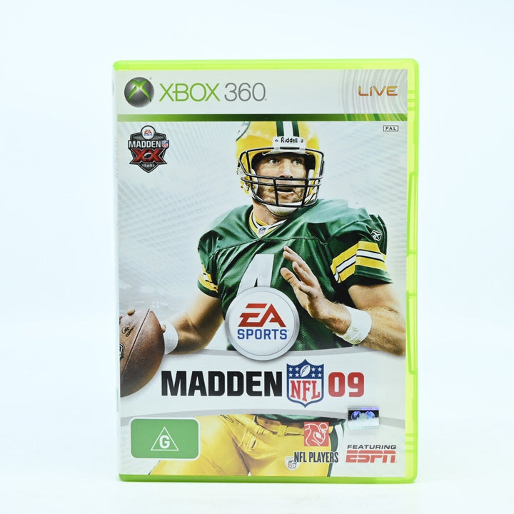 Madden NFL 09 - Xbox 360 Game + Manual - PAL - MINT DISC!