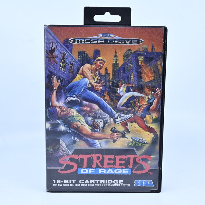 Streets of Rage - Sega Mega Drive Game - No Manual - PAL - FREE POST!