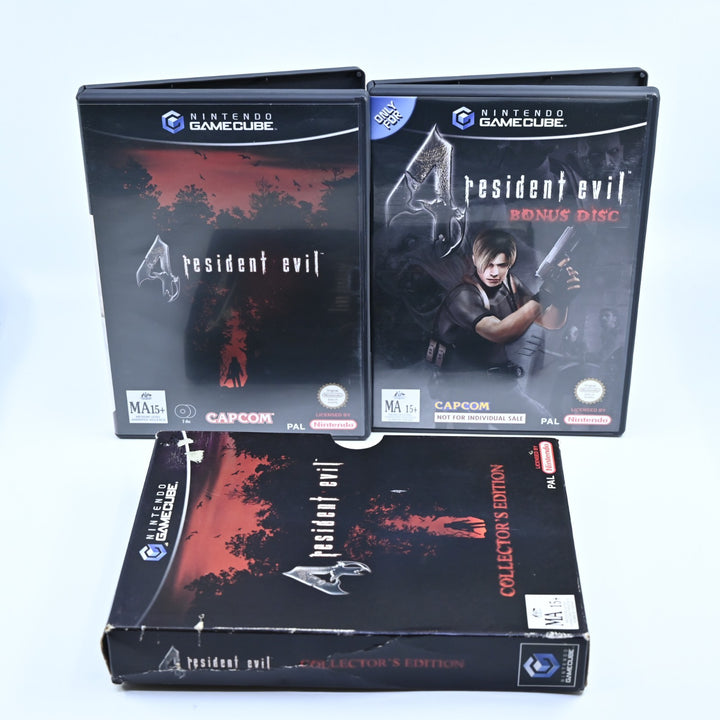 Resident Evil 4 Collectors Edition - Nintendo Gamecube Game + Manual - PAL