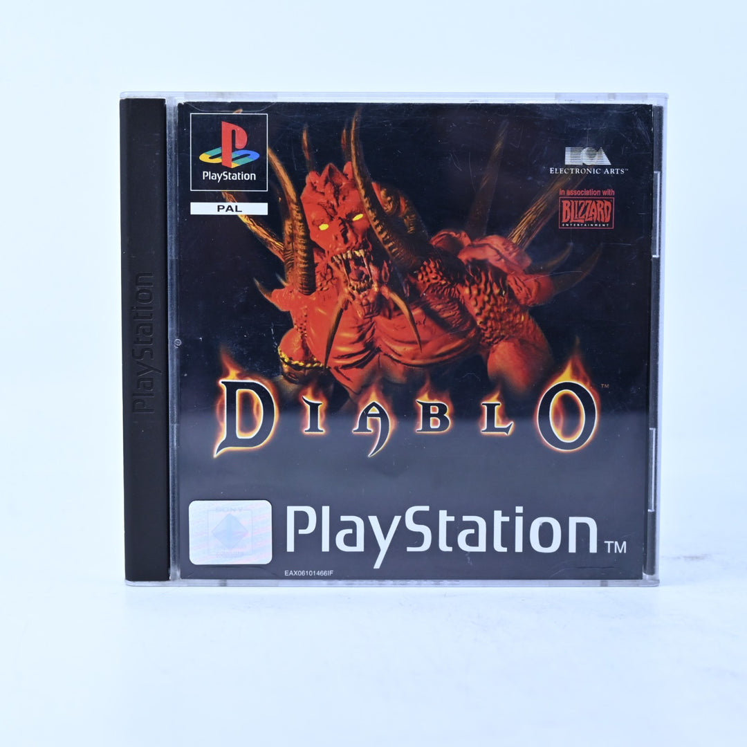 Diablo - Sony Playstation 1 / PS1 Game + Manual - PAL - MINT DISC!