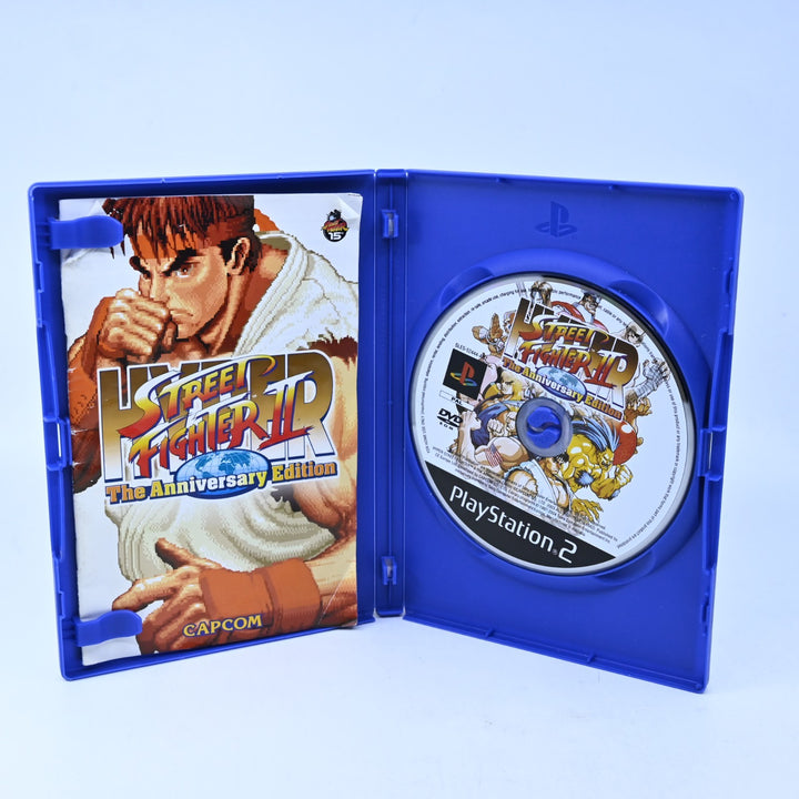 Hyper Street Fighter II: The Anniversary Edition - PS2 Game + Manual - PAL