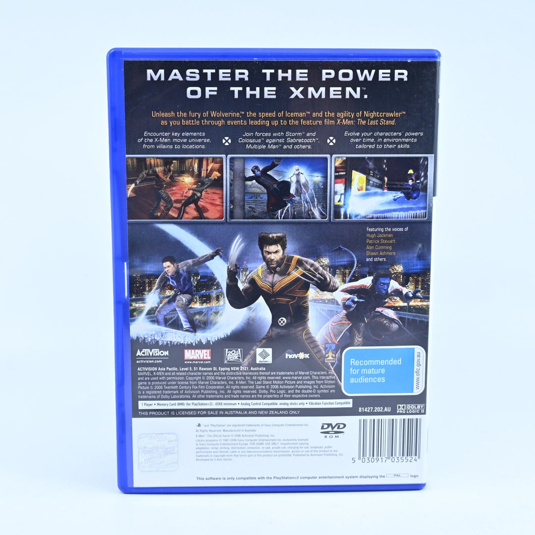 X-Men: The Official Game - Sony Playstation 2 / PS2 Game + Manual - PAL