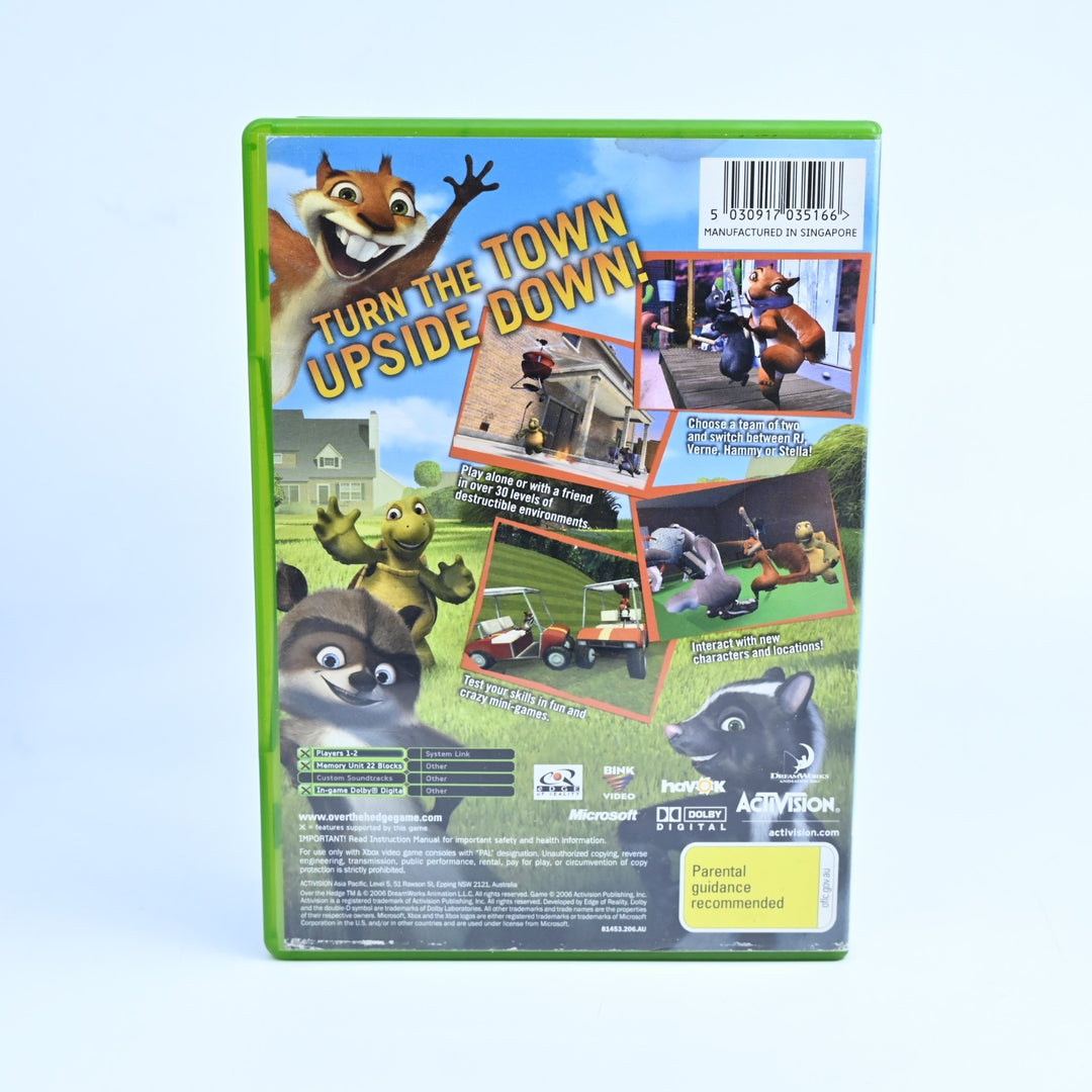Over the Hedge - Original Xbox Game + Manual - PAL - MINT DISC!