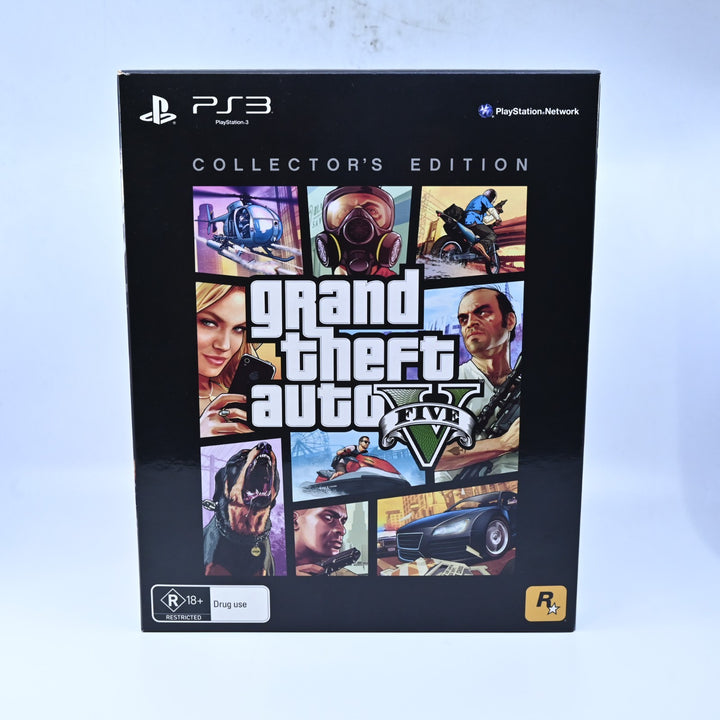 Grand Theft Auto V: Collector's Edition - PS3 Game + Manual - FREE POST!