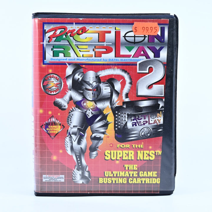 Boxed Datel Electronics Pro Action Replay 2 for the SNES - SNES Accessory