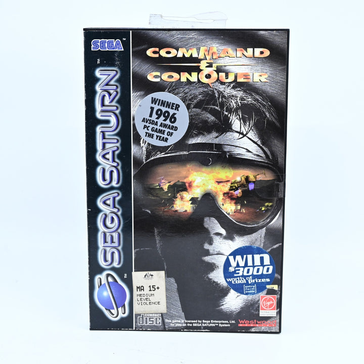 Command & Conquer - Sega Saturn Game - PAL - MINT DISC!