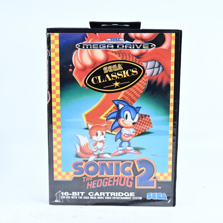 Sonic the Hedgehog 2 - Sega Mega Drive Game - No Manual - PAL - FREE POST!