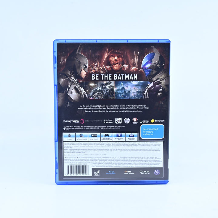 Batman: Arkham Knight - Sony Playstation 4 / PS4 Game - MINT DISC!