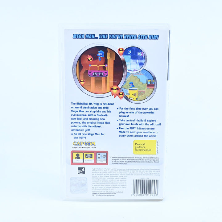 Mega Man: Powered Up - Sony PSP Game + Manual - FREE POST!