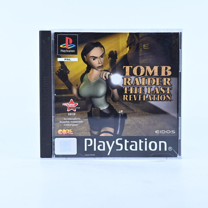 Tomb Raider: The Last Revelation - Sony Playstation 1 / PS1 Game + Manual - PAL